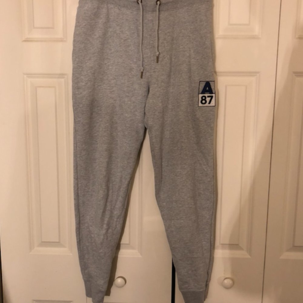 Mens Gray Medium Aéropostale Joggers
